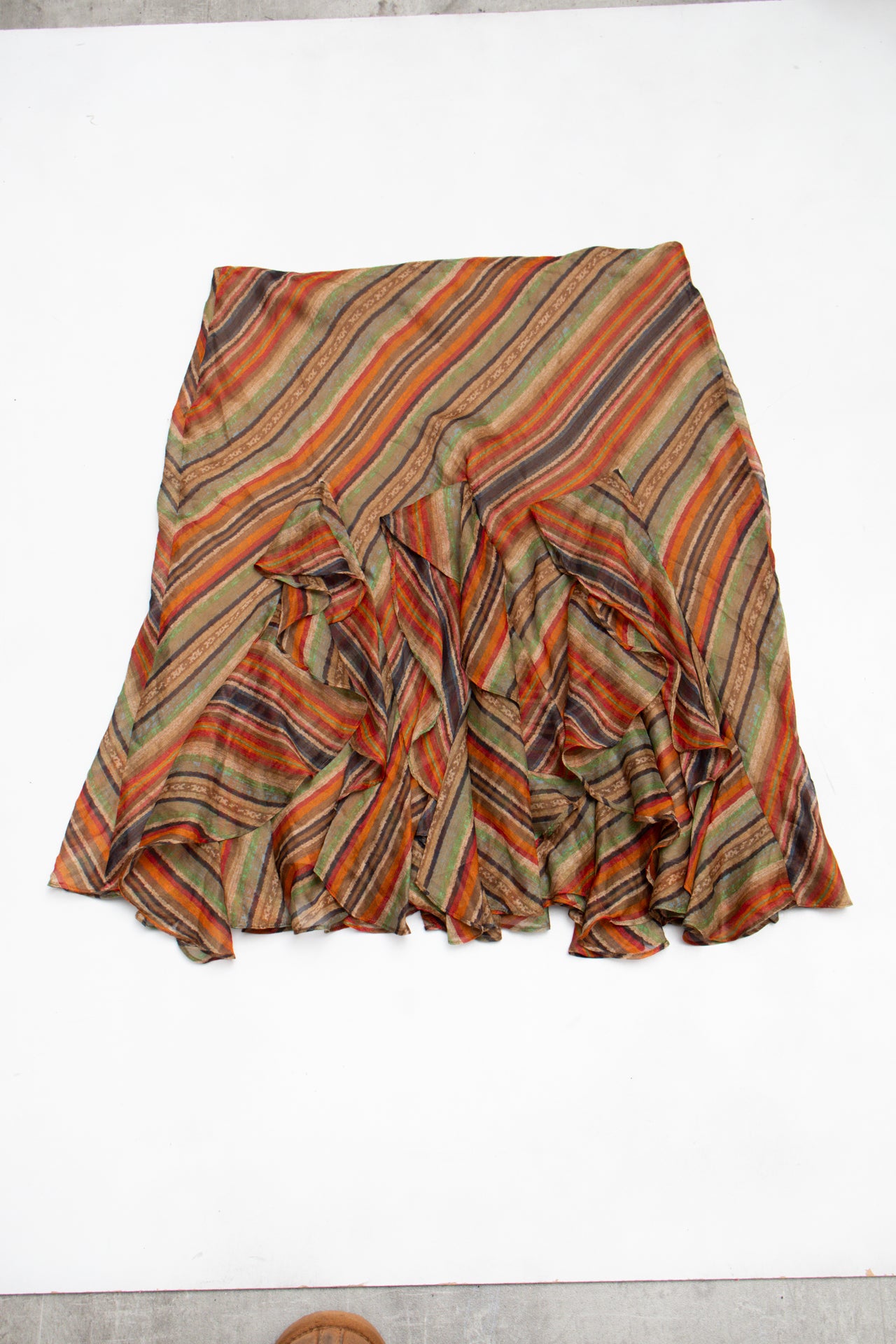 #124 Lauren Ralph Lauren Skirt Brown | c. 193 | Size 12