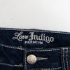 #081 Love Indigo Premium Capris Blue | c. 209 | Size 8