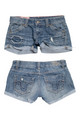 #166 The Universal Manks Denim Shorts Blue | c. 203 | Size 8