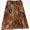 #138 Kim Rogers Signature Skirt Brown | c. 193 | Size 6/8