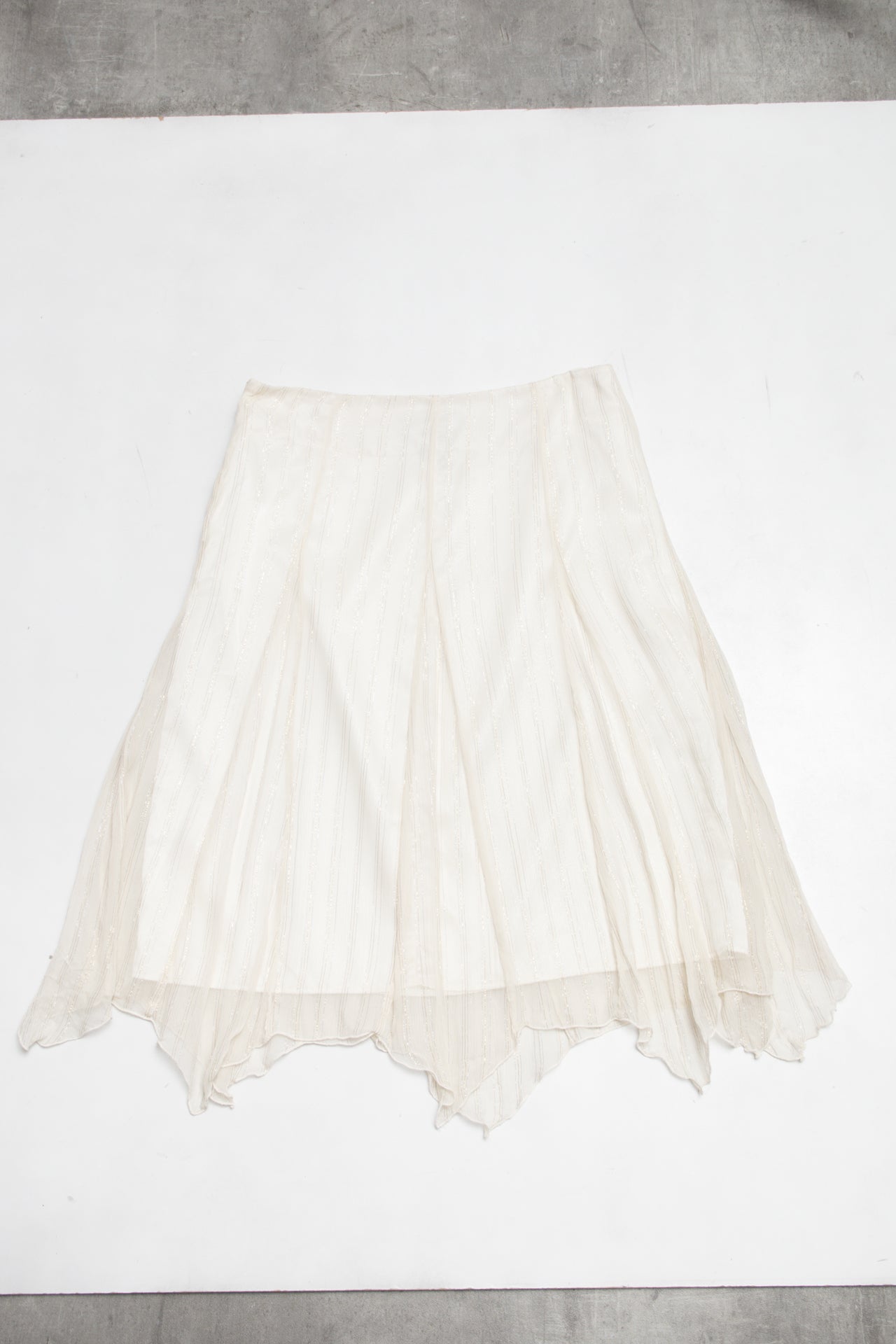 #114 Style & Co. Long Skirt White | c. 213 | Size 6