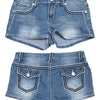 #089 Eighty Eight Denim Shorts Blue | c. 204 | Size 8