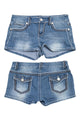 #089 Eighty Eight Denim Shorts Blue | c. 204 | Size 8