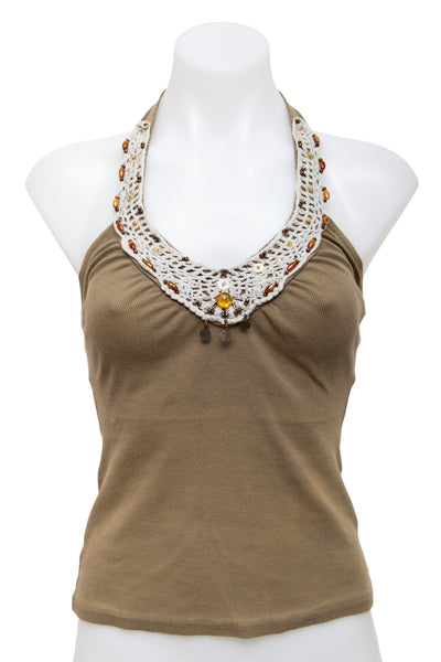 #91 Basic One Cami Top Brown | c. 194 | Size 6/8