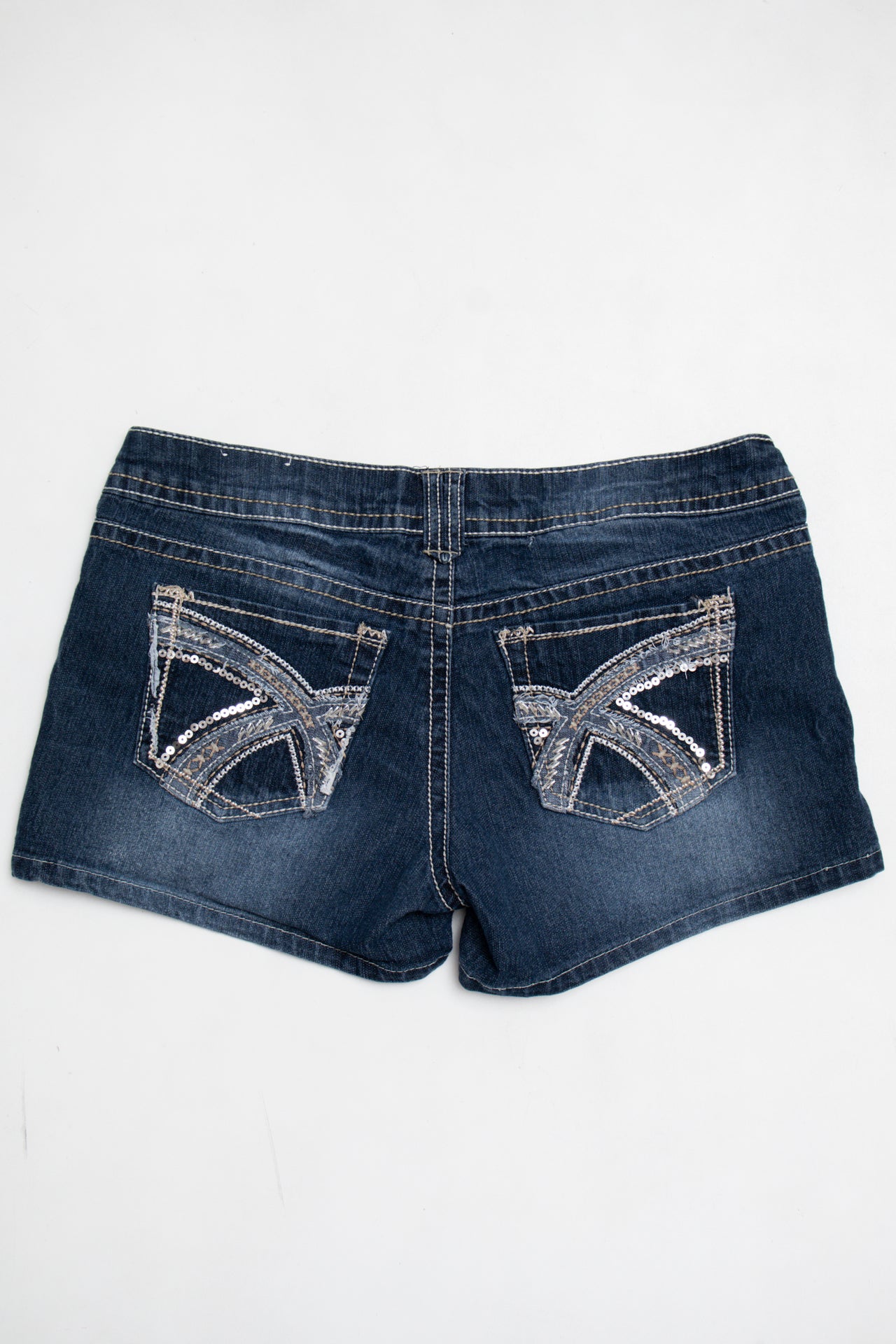 #193 Apollo Denim Shorts Blue | c. 194 | Size 8