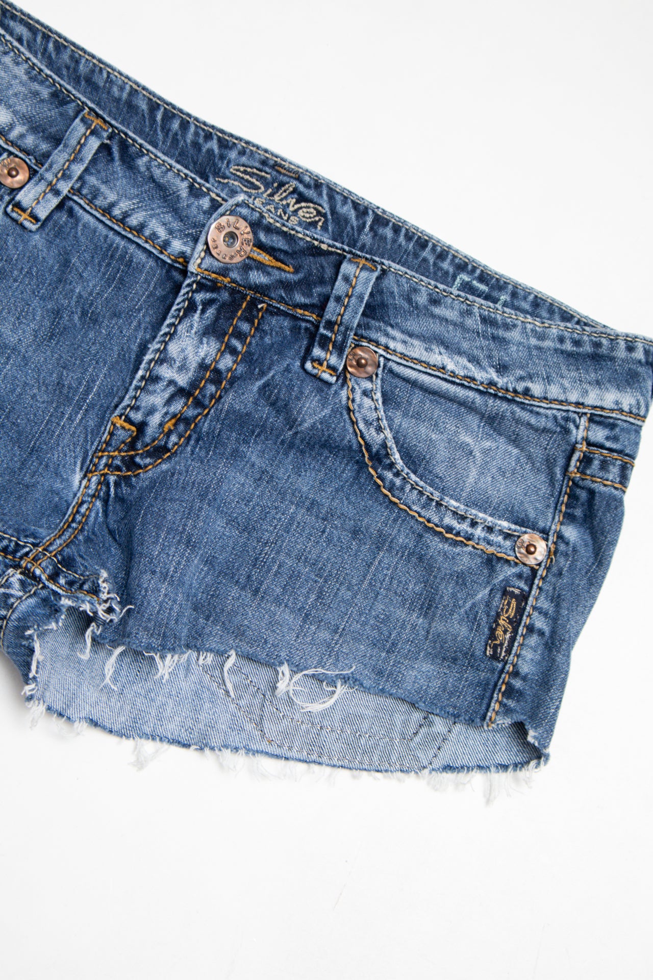 #165 Silver Jeans Denim Shorts Blue | c. 203 | Size 10