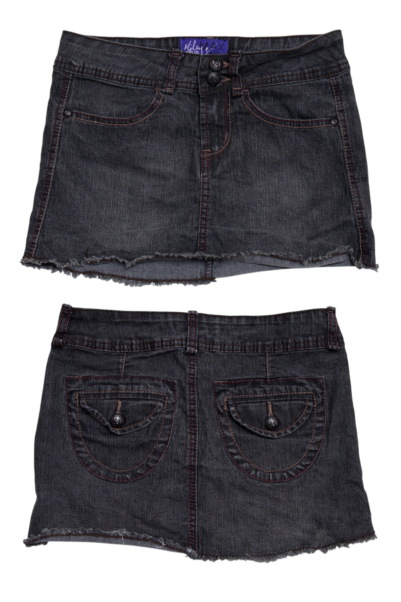 #173 Miley Max Mini Skirt Black | c. 209 | Size 4