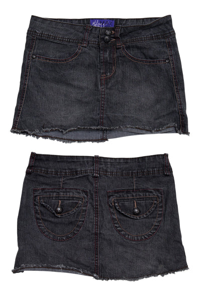 #173 Miley Max Mini Skirt Black | c. 209 | Size 4