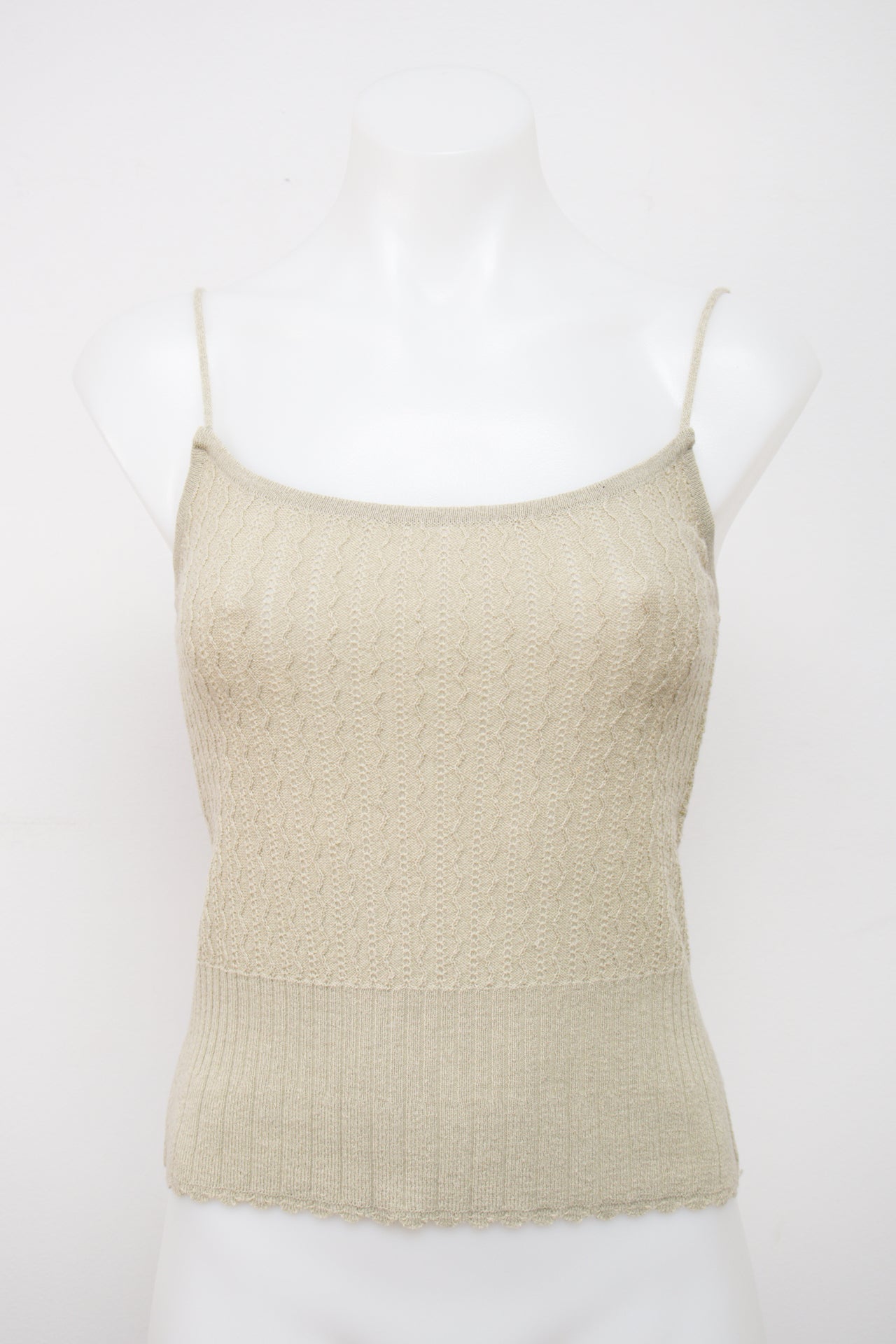 #019 Cami Top Beige | c. 201 | Size 8/10