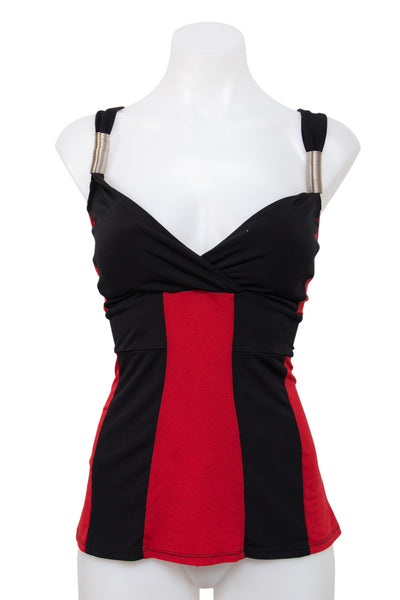 #138 Bisou Bisou Cami Top Red | c. 206 | Size 10