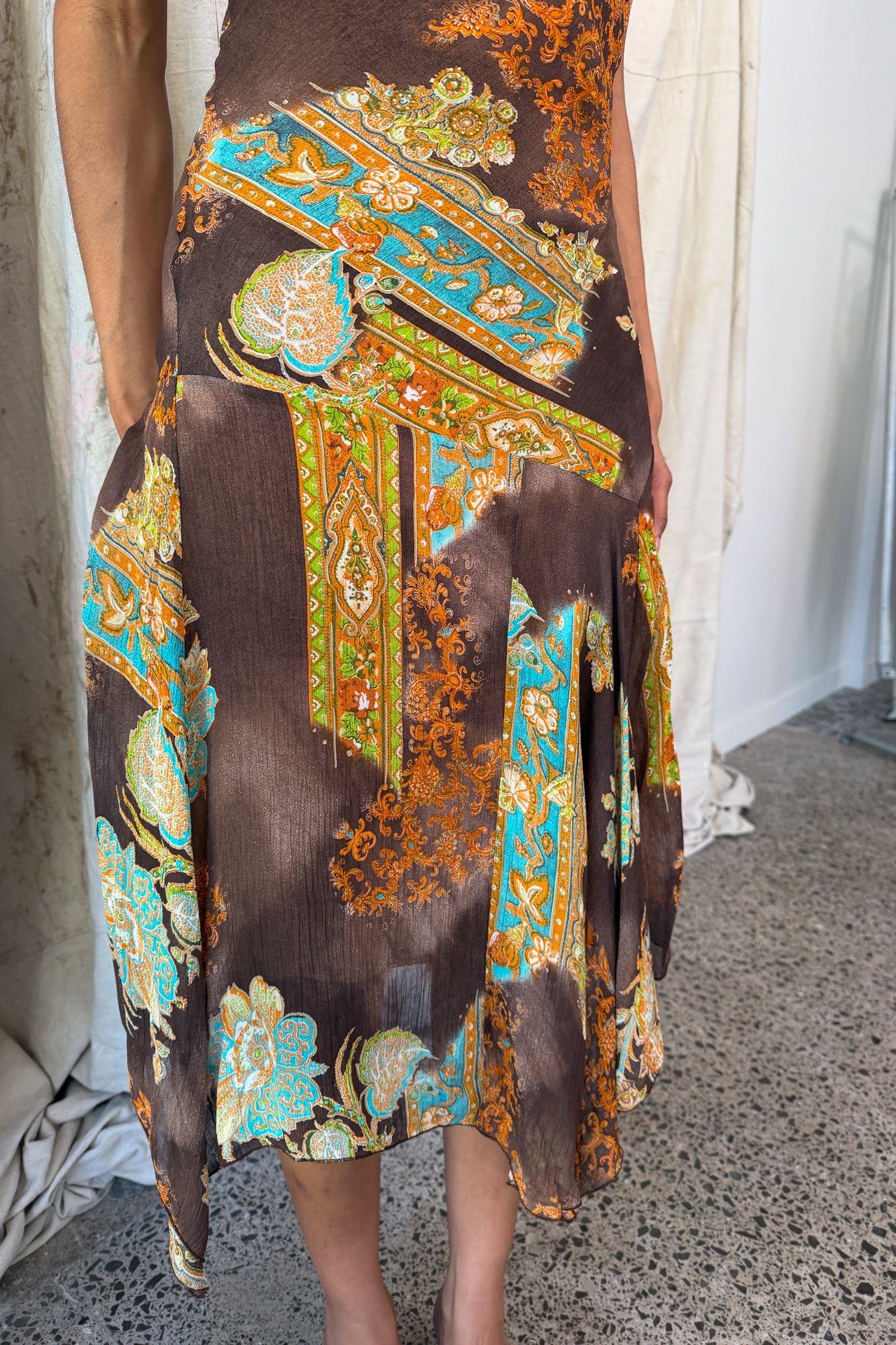 #139 H&m Dress Brown | c. 213 | Size 8
