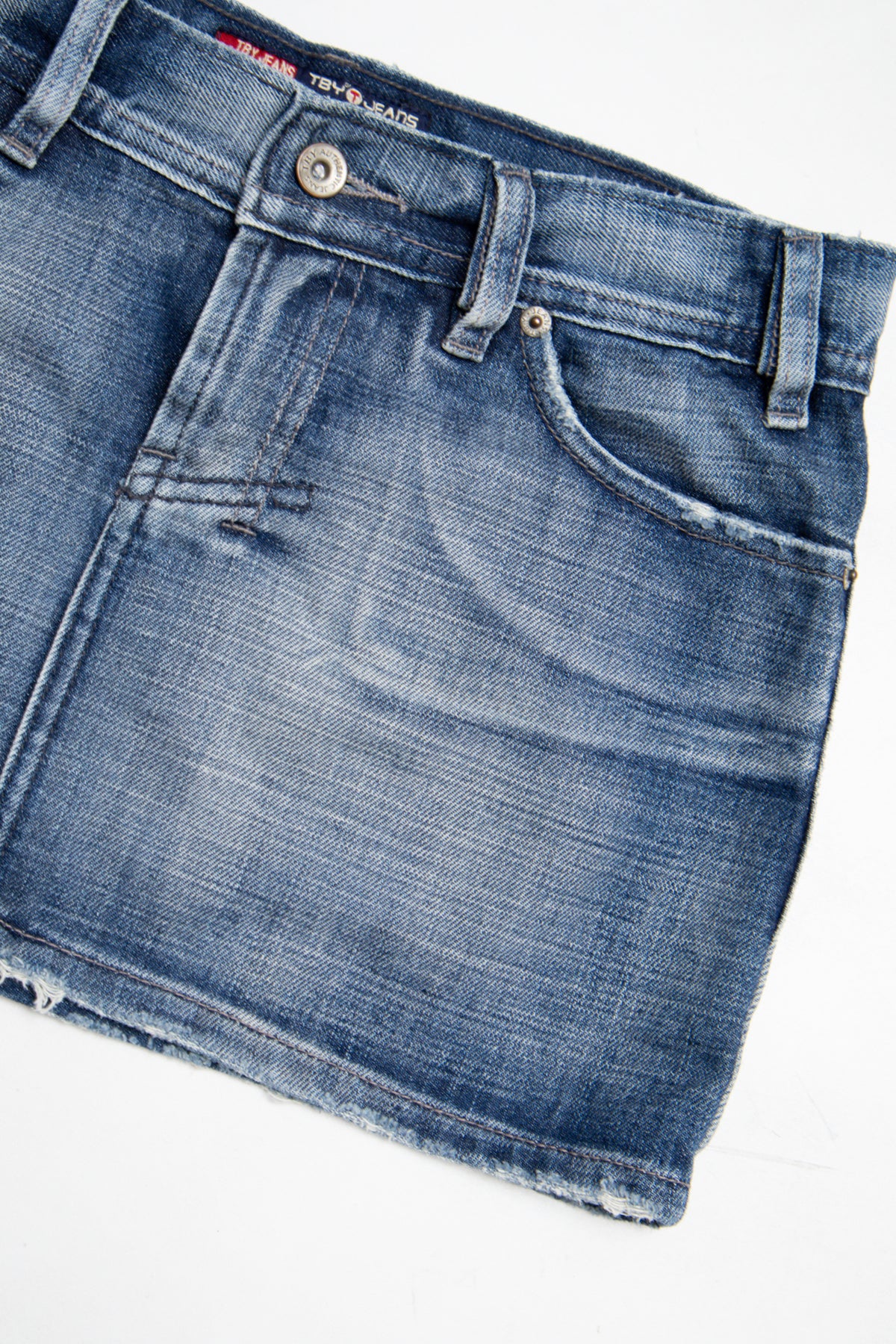 #179 Tby Jeans Mini Skirt Blue | c. 209 | Size 8