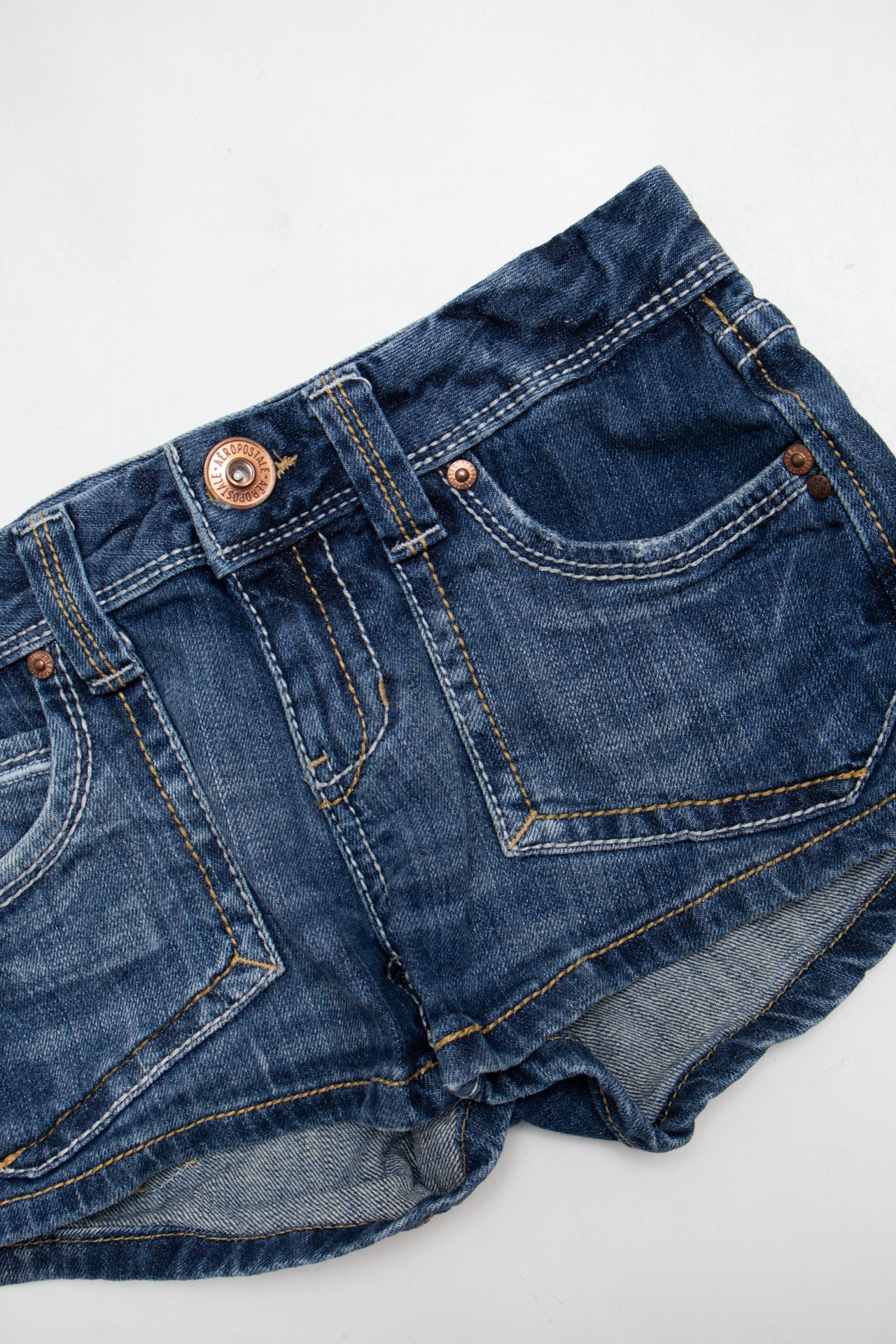#085 Aeropostale Booty Short Blue | c. 213 | Size 6