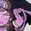 #05 Ghungroo T-shirt Black | c. 191 | Size 8/10
