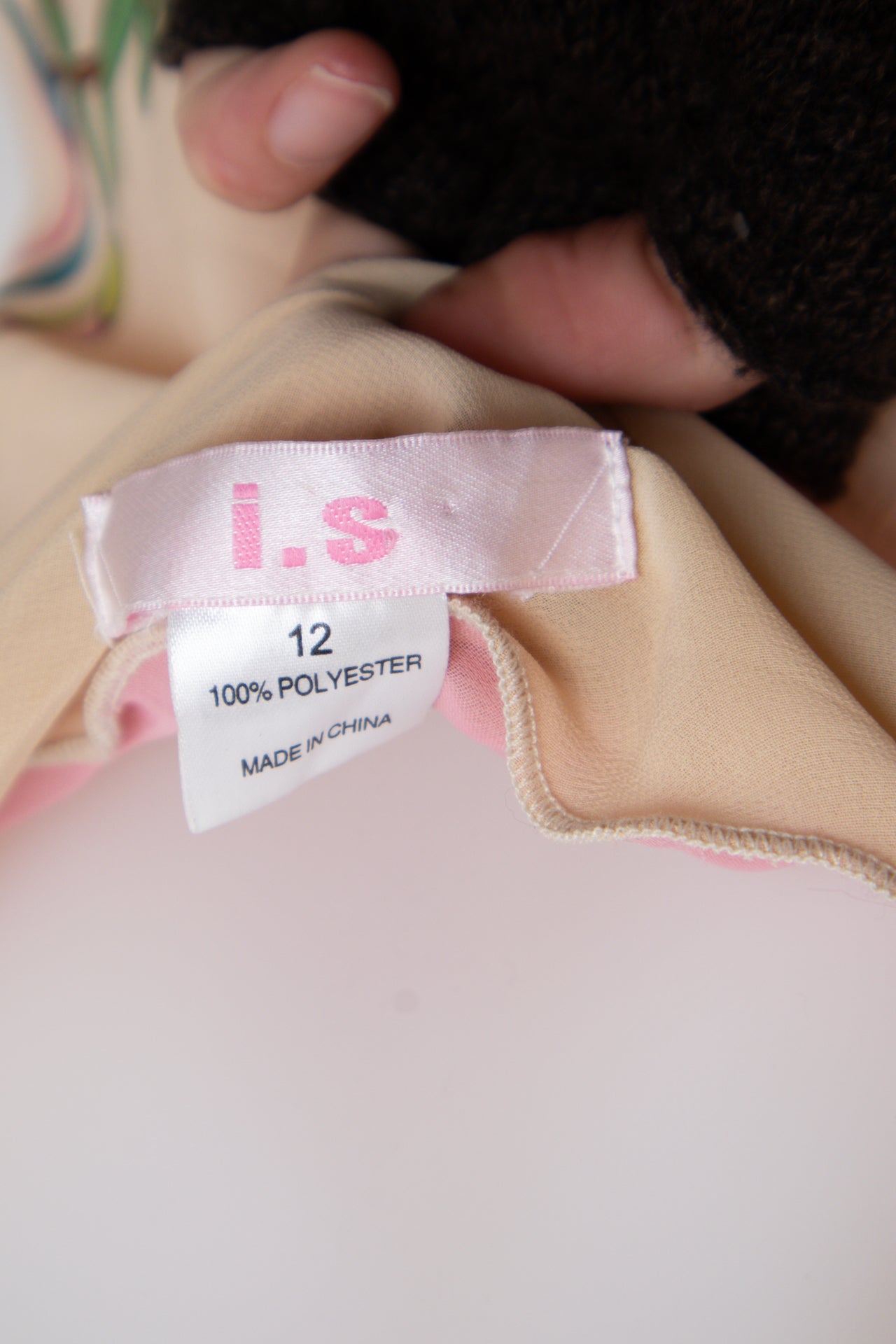 #069 I.s Cami Top Beige | c. 201 | Size 8