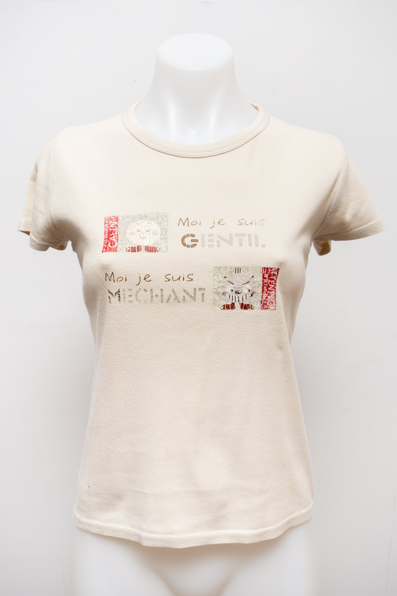 # Cache Cache T-shirt Beige | c. 191 | Size 10