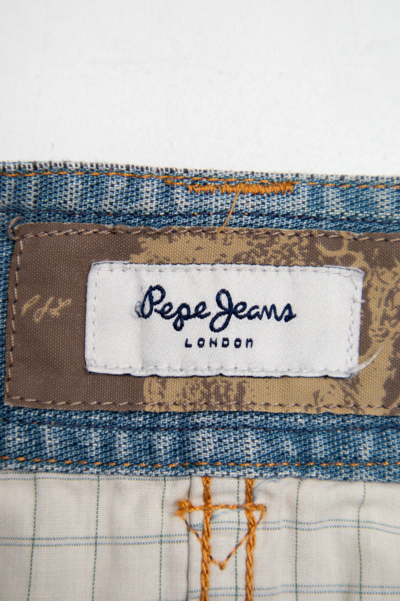 #74 Pepe Jeans London Mini Skirt Blue | c. 179 | Size 10