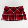 #74 Charlotte Russe Mini Skirt Red | c. 186 | Size 10/12