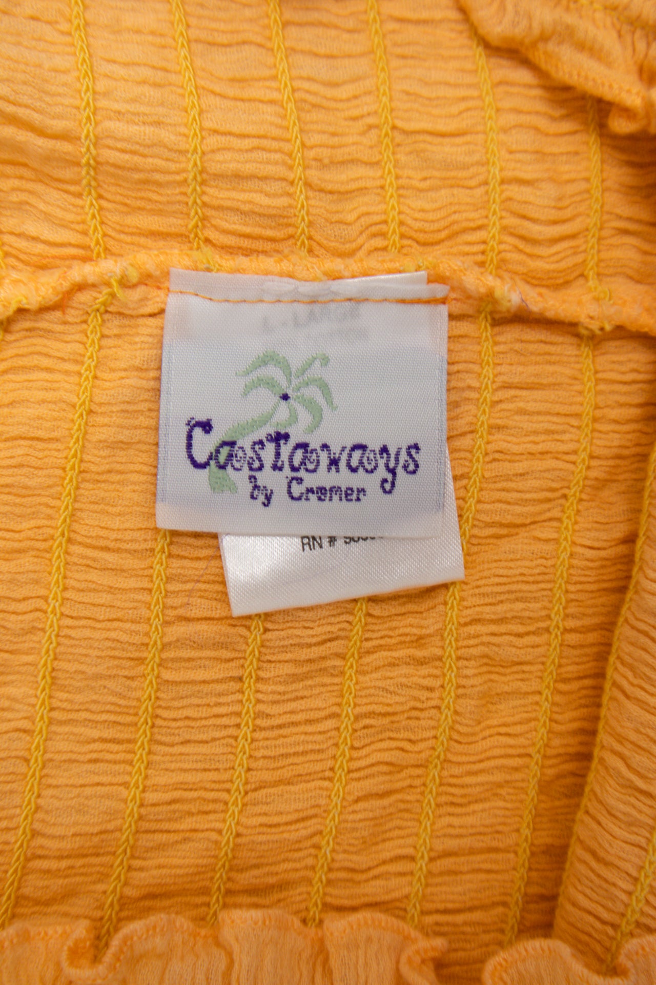 # Castaway Cove By Cremer Skirt Orange | c. | Size 12
