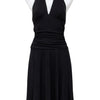 #157 Connected Apparel Halter Top Black | c. 195 | Size 8