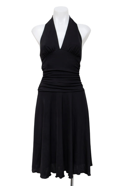 #157 Connected Apparel Halter Top Black | c. 195 | Size 8