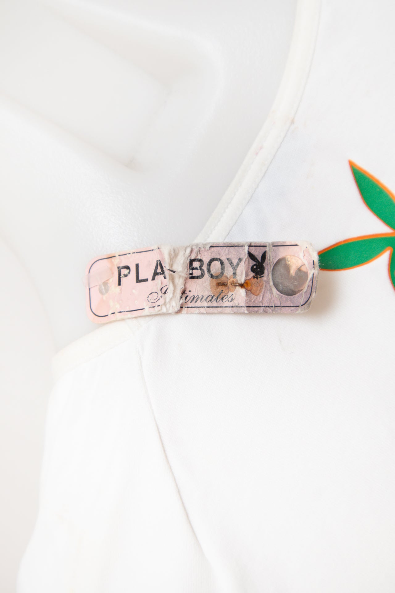 #06 Playboy Intimates T-shirt White | c. 185 | Size 10