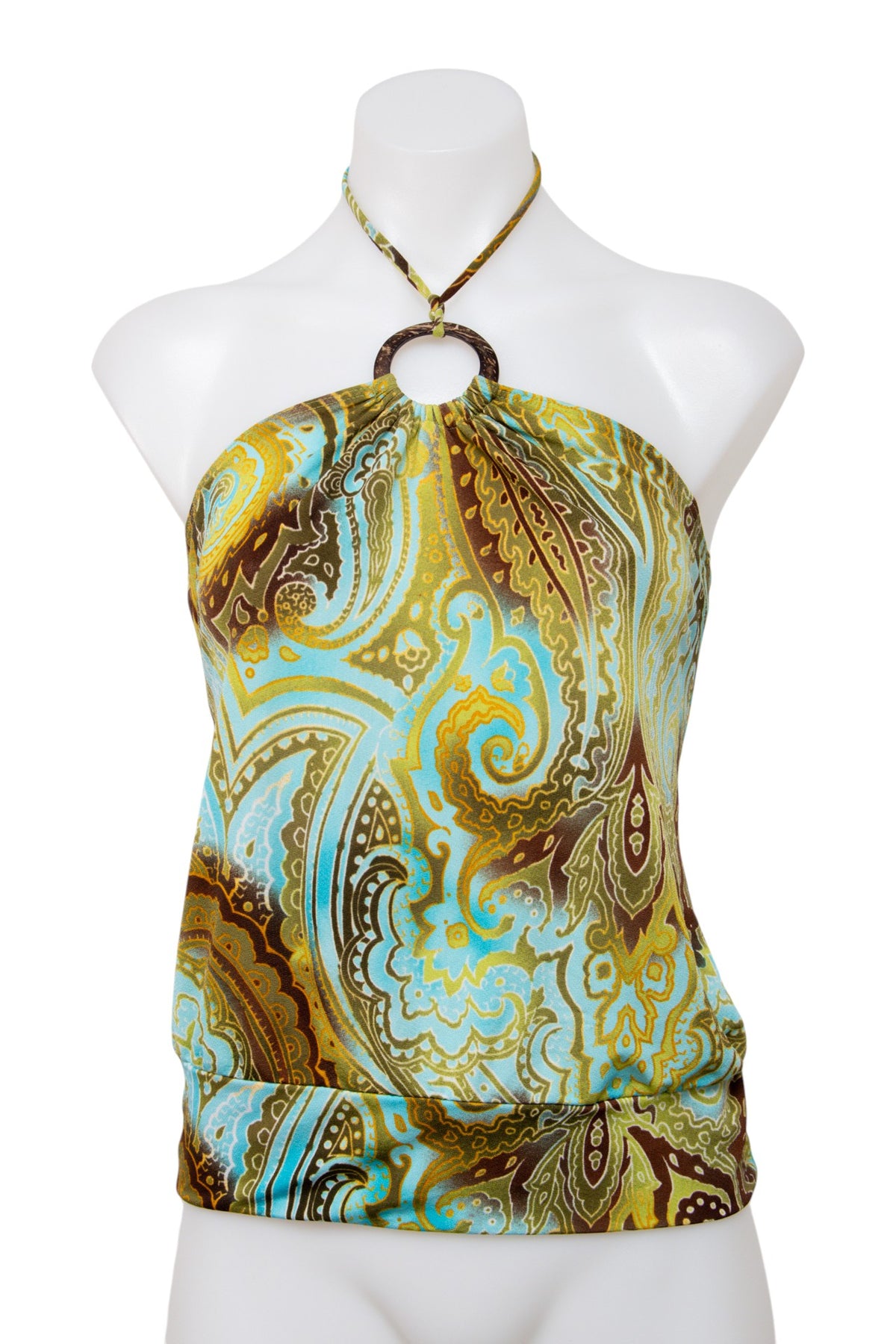 #011 Rave Halter Top Blue | c. | Size