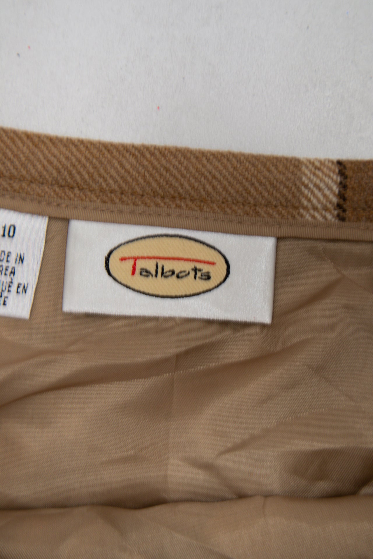 #149 Talbots Skirt Brown | c. 193 | Size 10