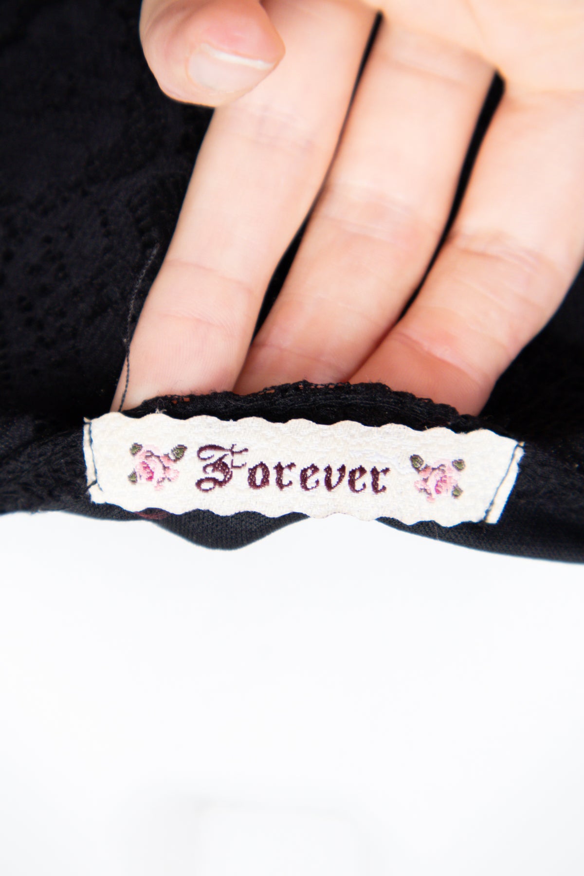 #002 Forever Cami Top Black | c. 207 | Size 8