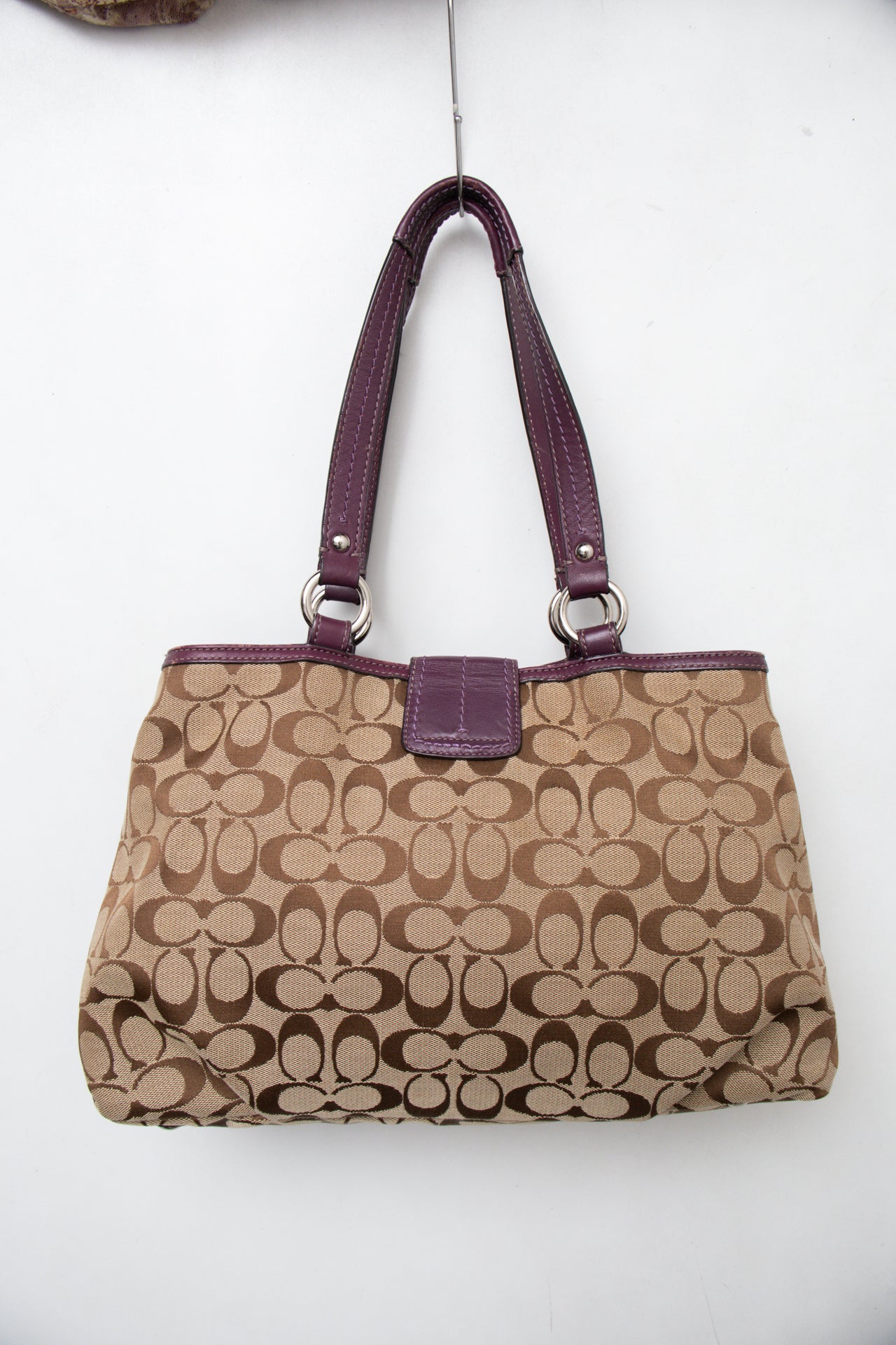 #184 Coach Shoulder Bag Brown | c. 200 | Size