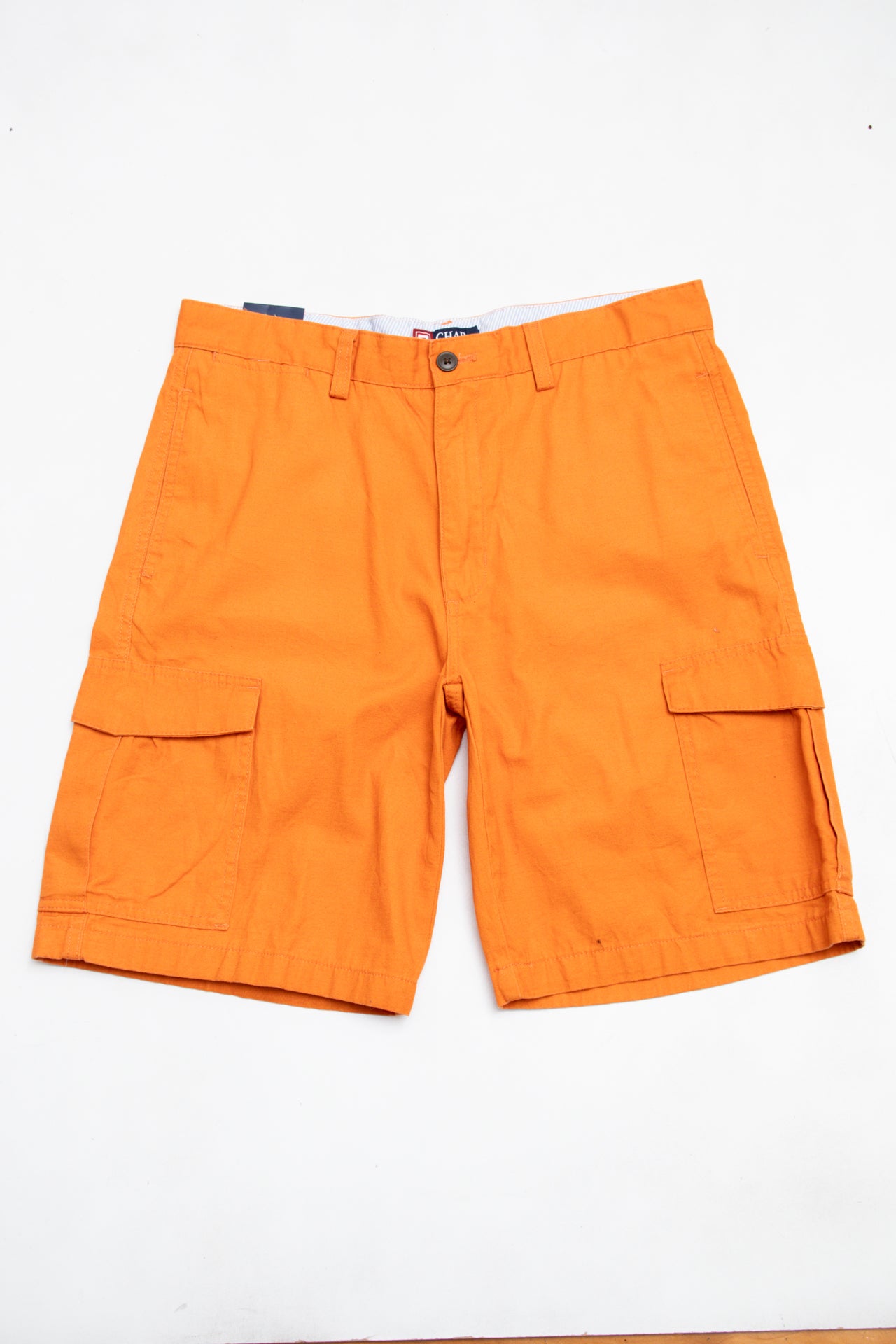 #123 Chaps Shorts Orange | c. 201 | Size 14