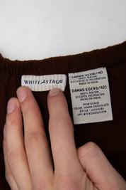#123 White Stag Skirt Brown | c. 193 | Size 18