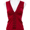 #051 Le Château Tank Top Red | c. 202 | Size 10