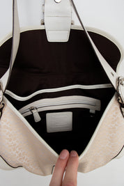 #187 Coach Shoulder Bag Beige | c. 202 | Size