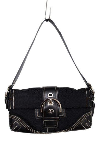 # Coach Shoulder Bag Black | c. 187 | Size