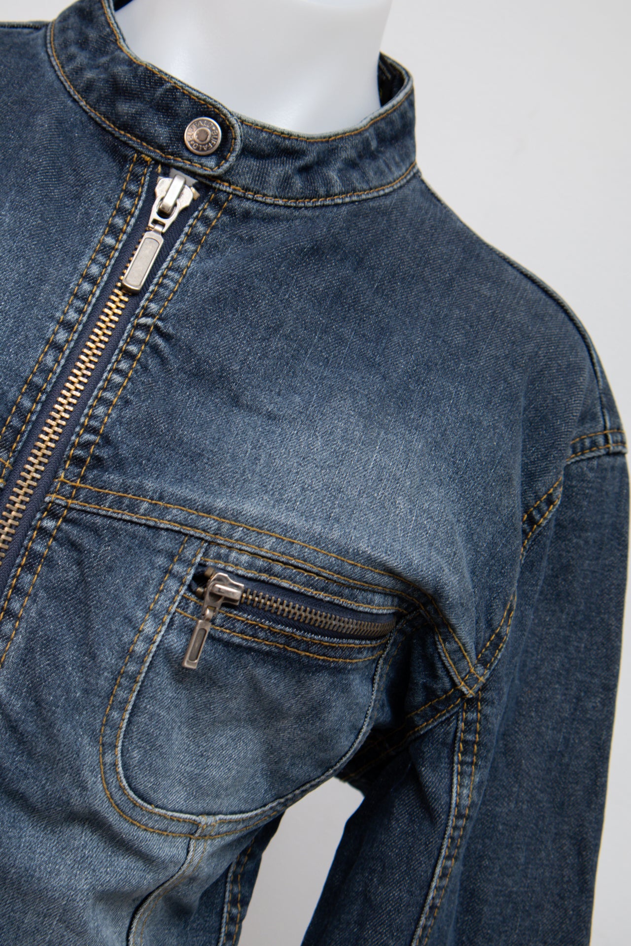 #99 Buffalo David Bitton Jacket Blue | c. 197 | Size 12
