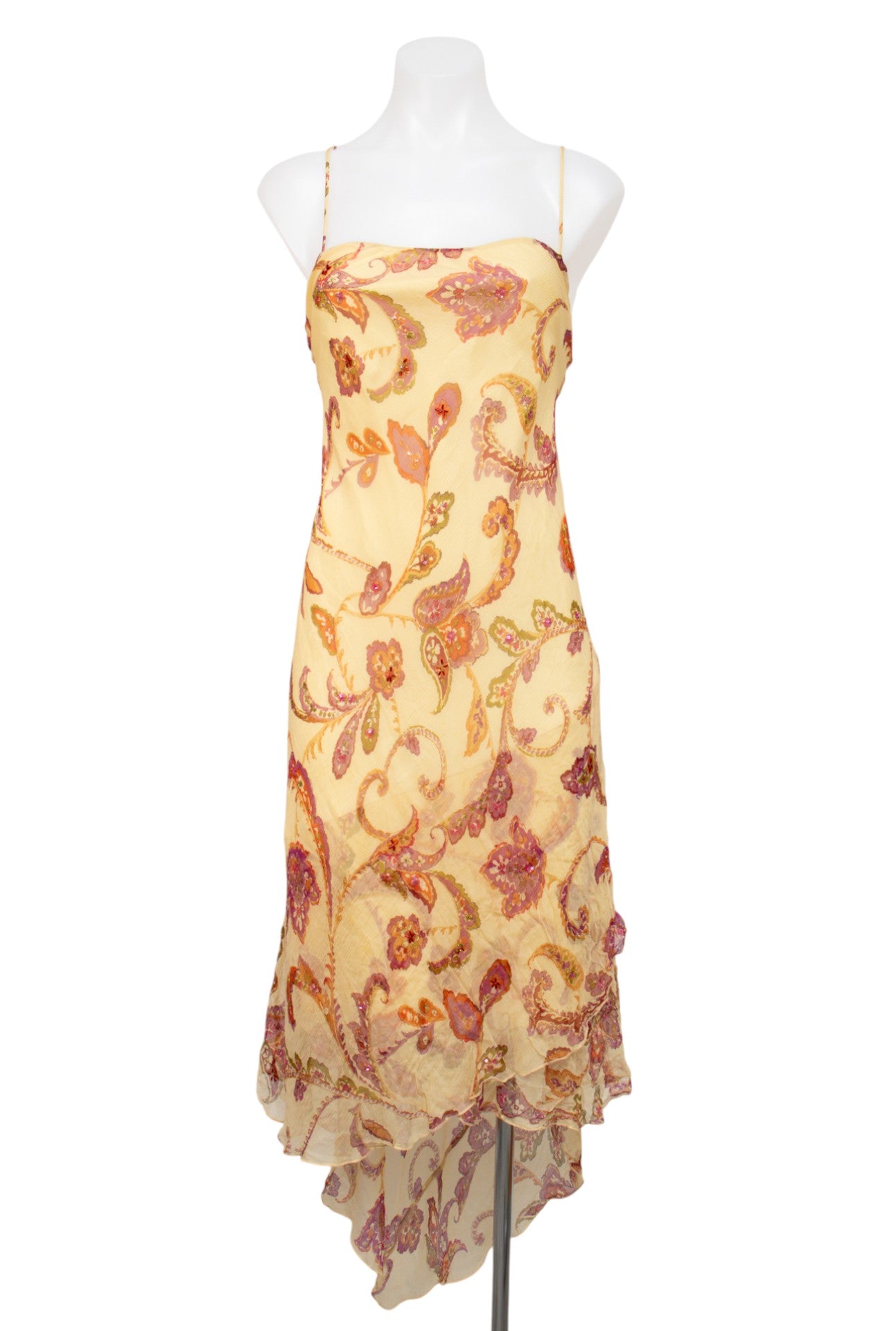 #083 Laundry By Shelli Segal Camisole Yellow | c. 201 | Size 8