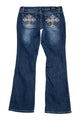 #067 Love Indigo Premium Jeans Blue | c. 206 | Size 12/14