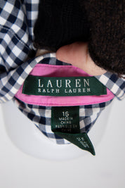 #067 Ralph Lauren Long Sleeve Black | c. 209 | Size 14