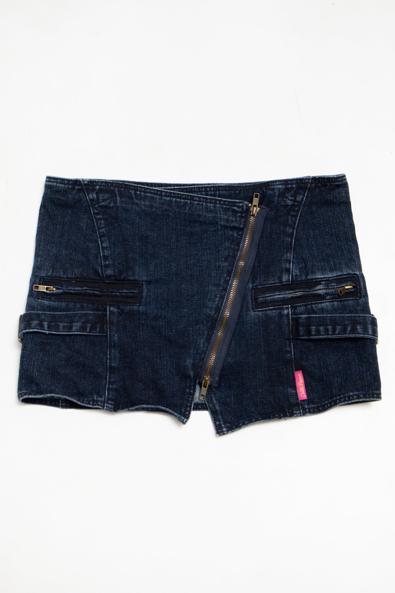 #22 Chilli Pepper Mini Skirt Blue | c. 188 | Size 8/10