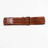 #143 Giorgio Armani Italian Leather Belt Brown | c. 209 | Size