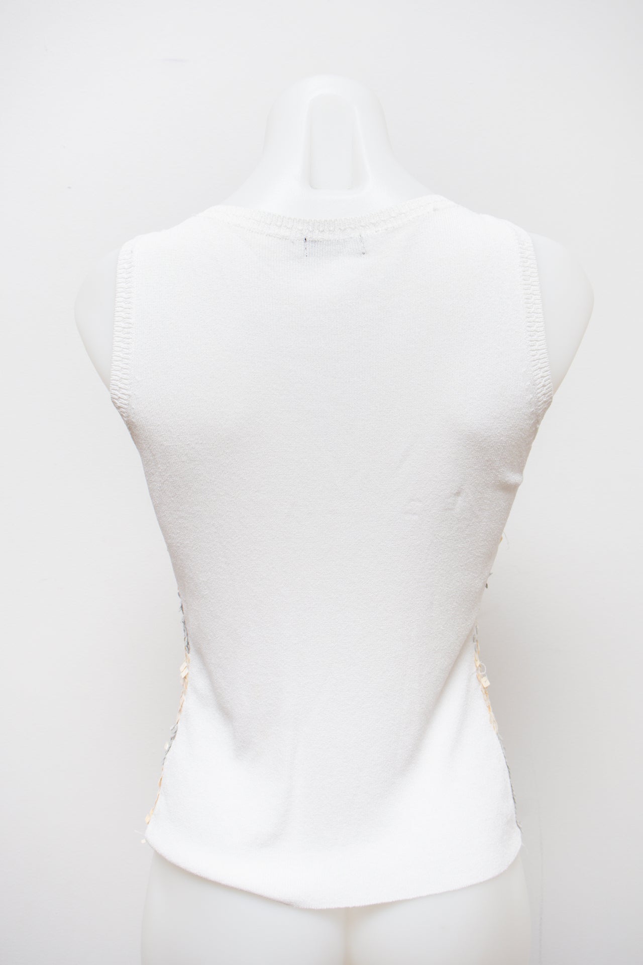 #89 Mezzo Tank Top White | c. 188 | Size 8