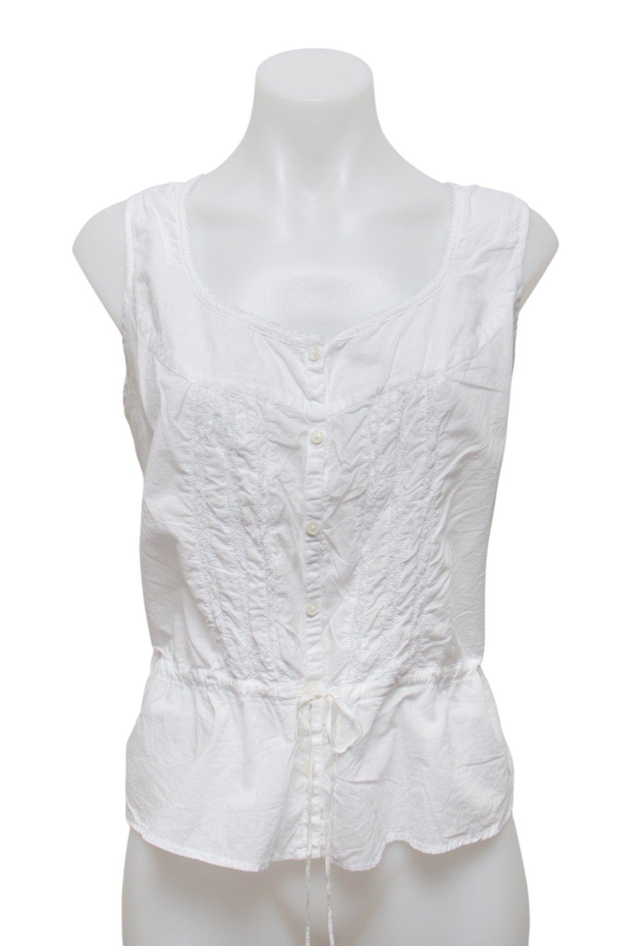 #94 St. John's Bay Cami Top White | c. 191 | Size 16