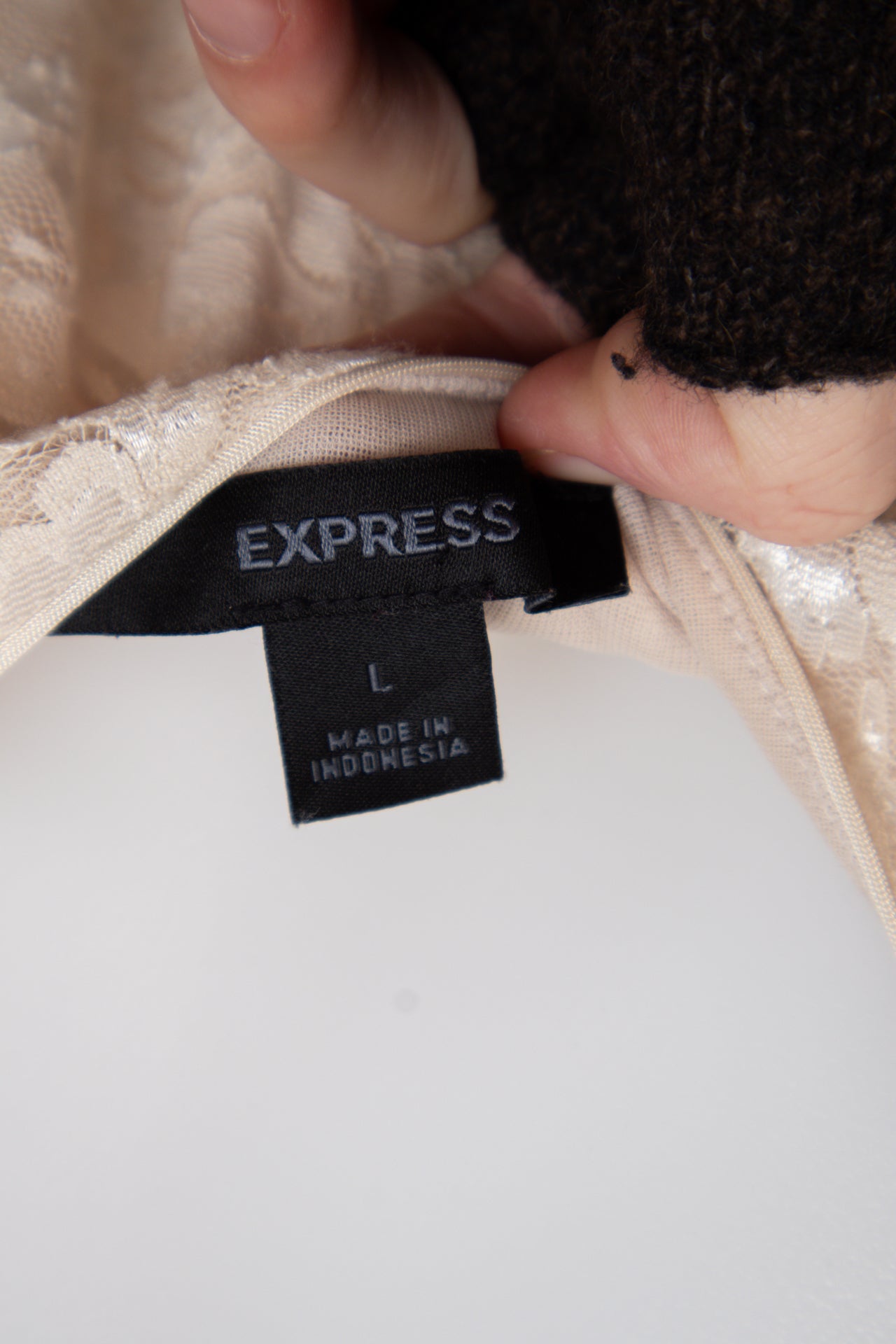 #058 Express Cami Top Beige | c. 202 | Size 12