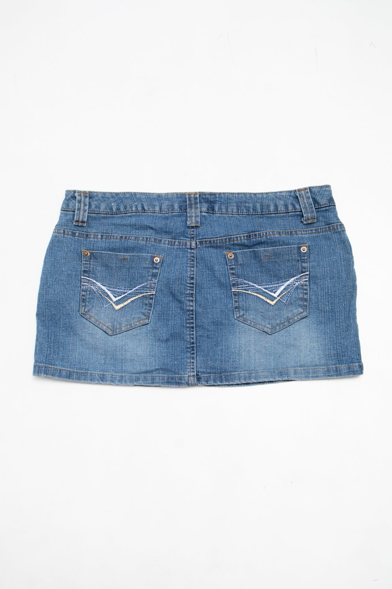 #053 Wear It Declare It Mini Skirt Blue | c. 204 | Size 12