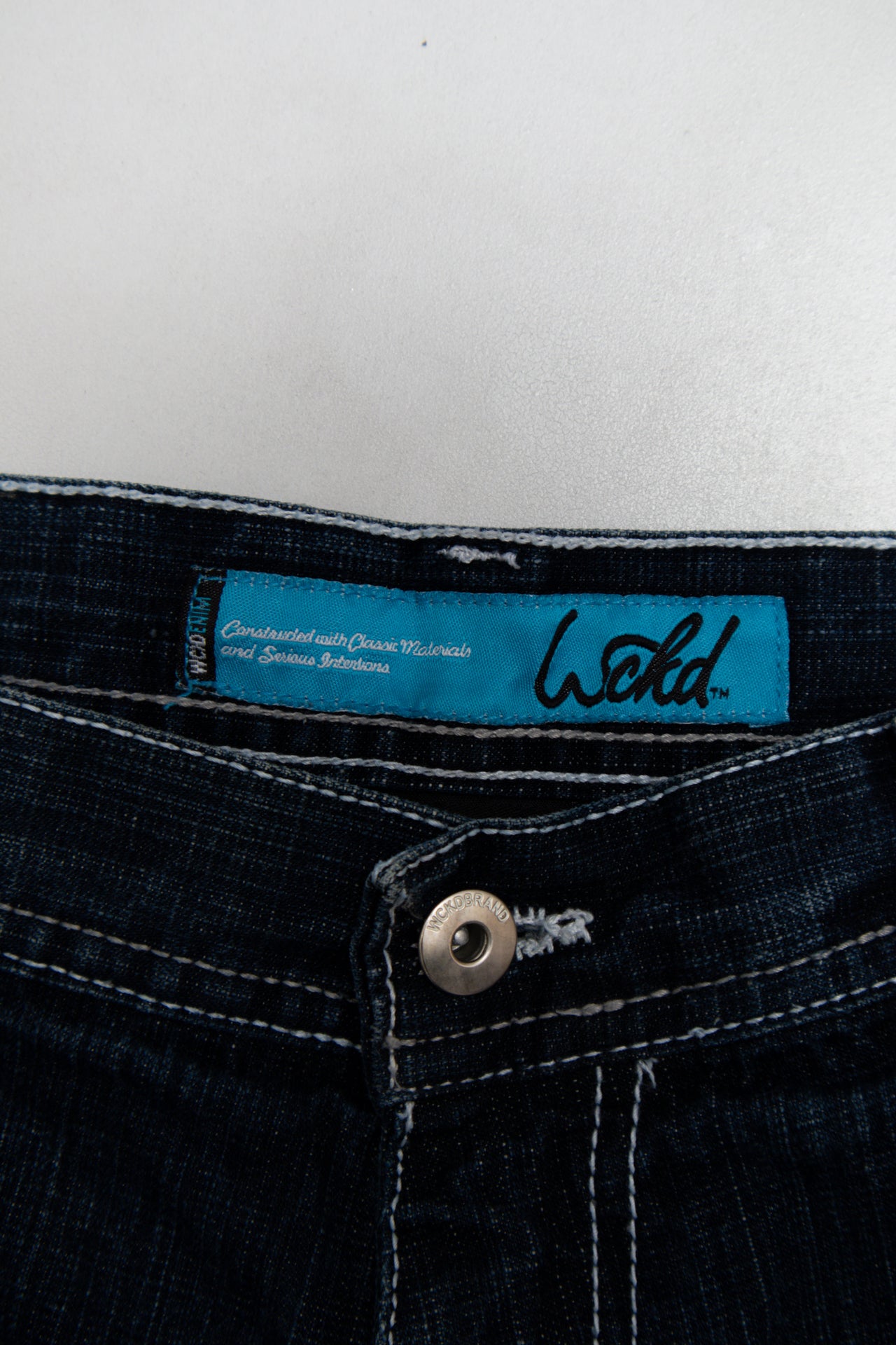 #172 Weed Shorts Blue | c. 190 | Size 12/14