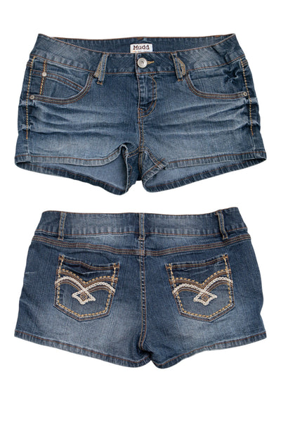 #095 Mudda Shorts Blue | c. 201 | Size 8/10