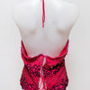 #36 Aftershock Halter Top Pink | c. 190 | Size 8