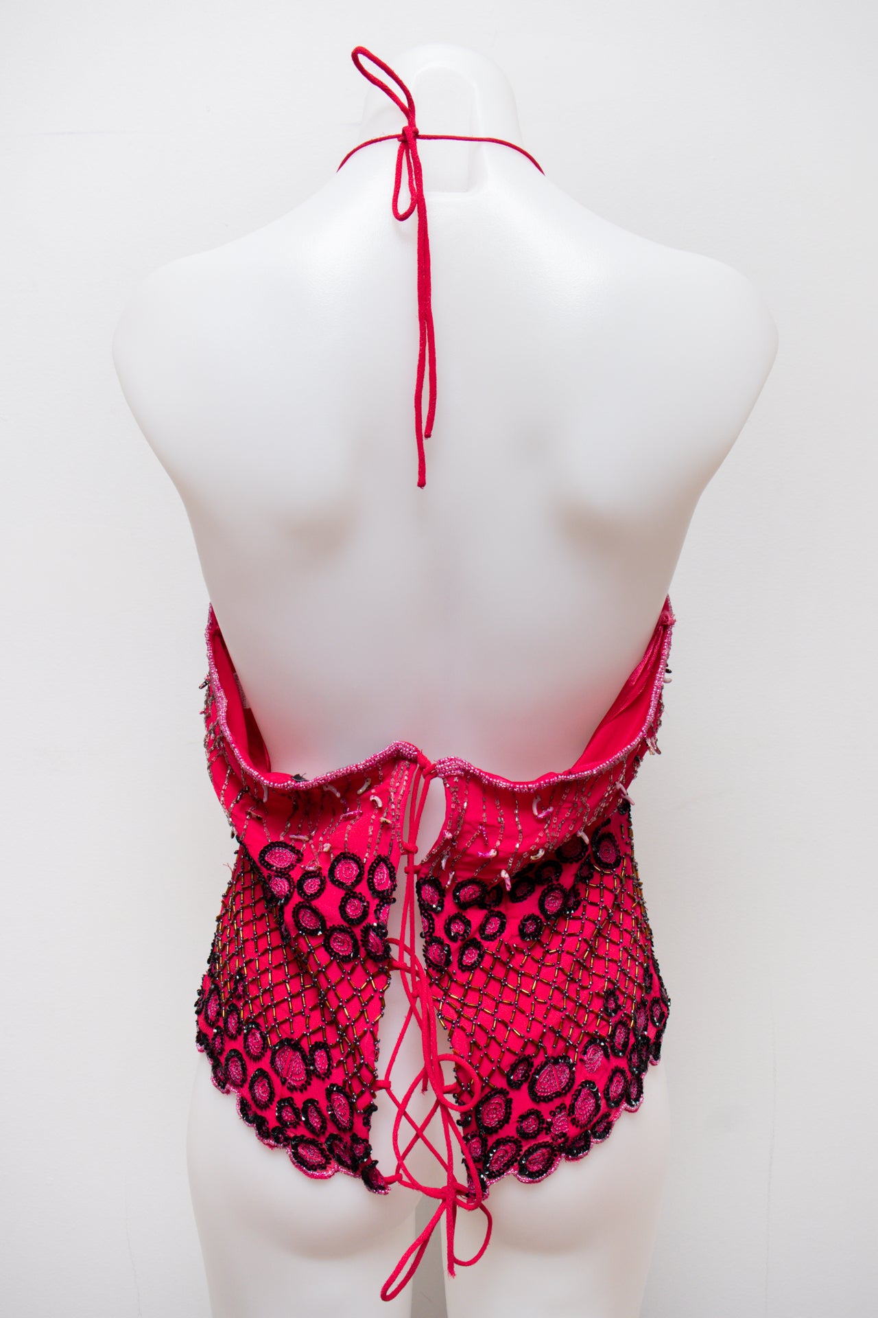 #36 Aftershock Halter Top Pink | c. 190 | Size 8