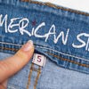 #202 American Star Denim Shorts Blue | c. 194 | Size 8